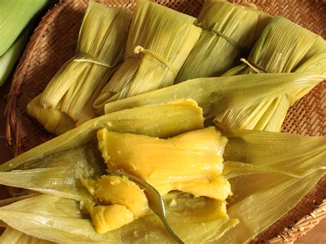 Pamonha (Sweet Corn Mush) .